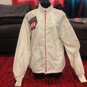 Vintage 70s-80s NASCAR Winston Cup Lightweight, zip up no tags, size L